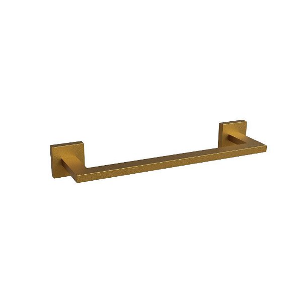 Porta Toalha Eterna 300mm Gold Matte Italy Line