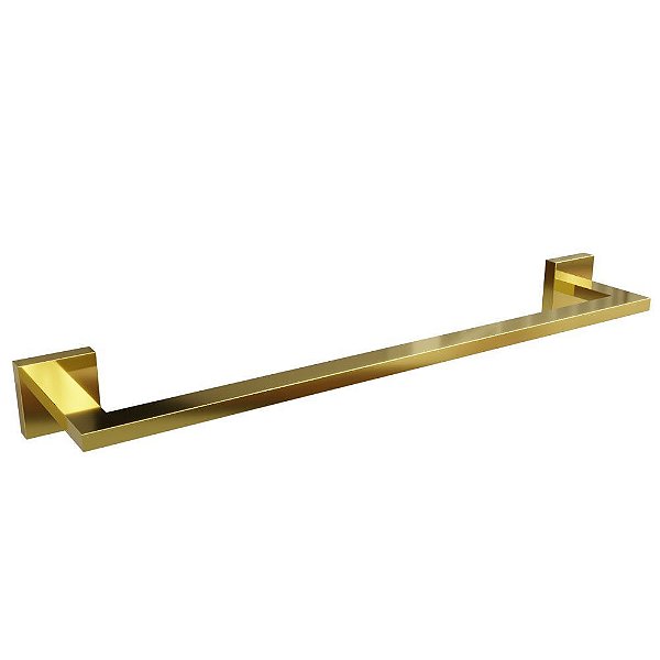 Porta Toalha Eterna 450mm Gold Italy Line