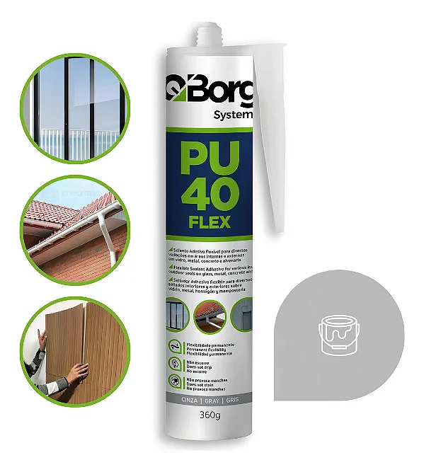 PU 40 Q BORG CINZA 310 ML