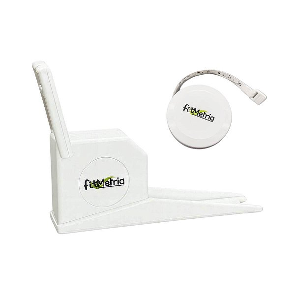 Estadiômetro Compacto Fixo Em Parede Com Trena De 150cm Medidor De Altura - Fitmetria