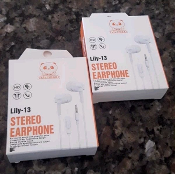 FONE DE OUVIDO COM FIO