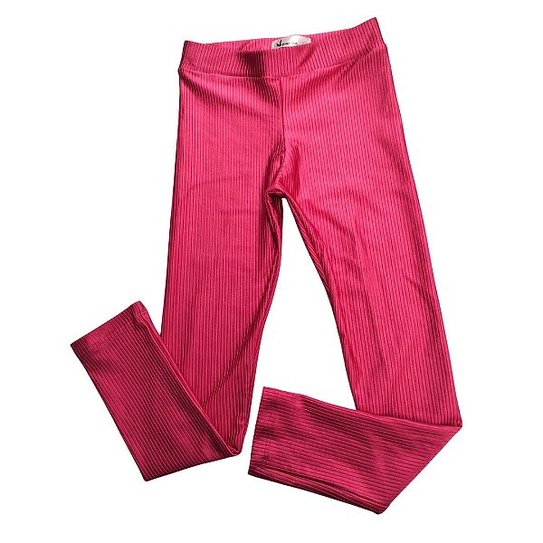 Legging Canelada Vermelha