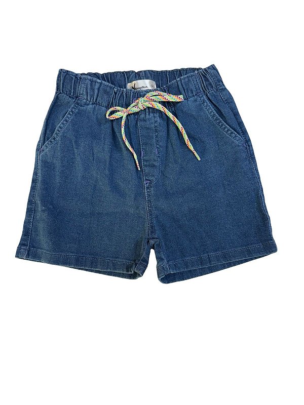 Short Jeans  Cordão Colors