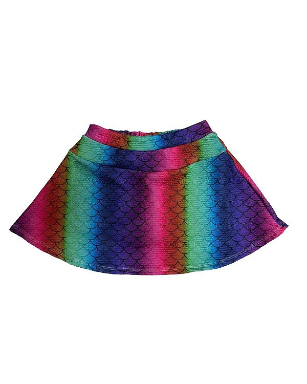 Short Saia Sereia Neon
