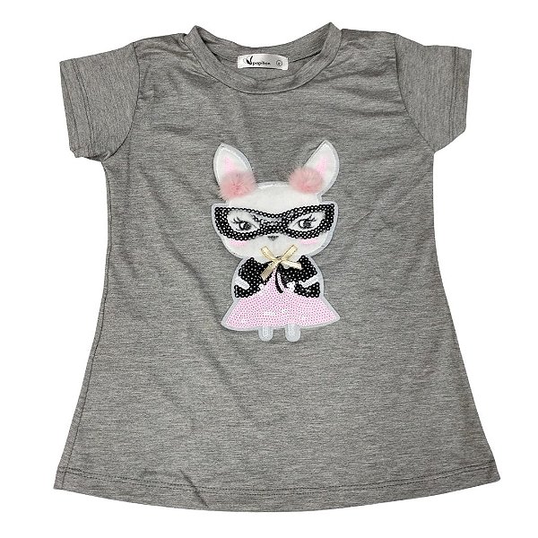 Camiseta Coelhinha Ninja