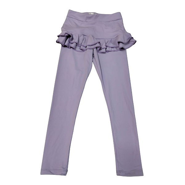 Legging Com Saia Lilás
