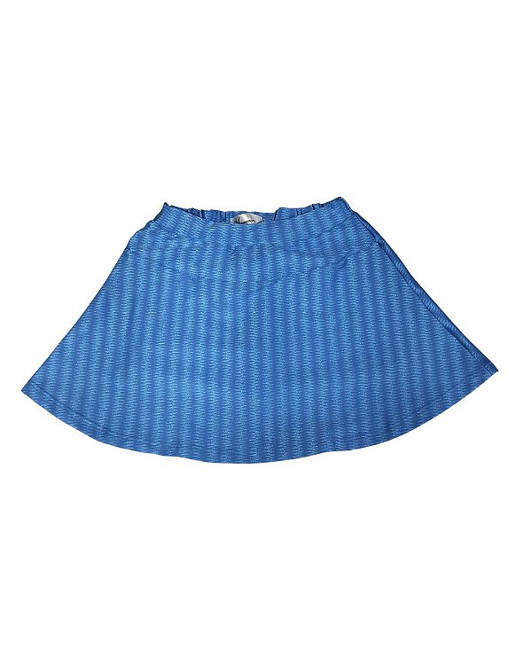 Short Saia azul Piscina 3D
