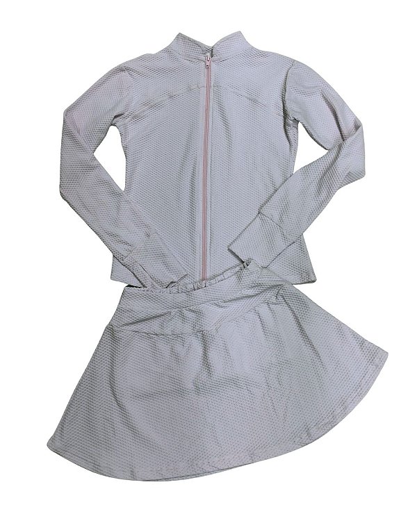 Conjunto Beach Tenis Rosa Bebe Textura