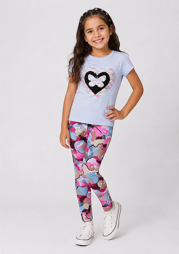 Legging Camuflada Pink