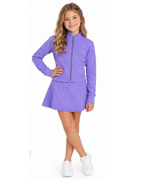 Conjunto Beach Tenis Lavanda