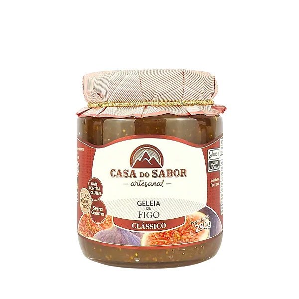 Geleia de Figo, 290g - Casa do Sabor