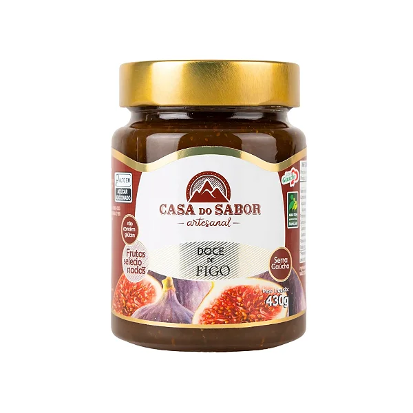 Geleia de Figo, 430g - Casa do Sabor