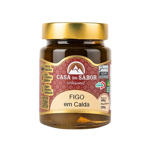Figo em Calda, 200g - Casa do Sabor