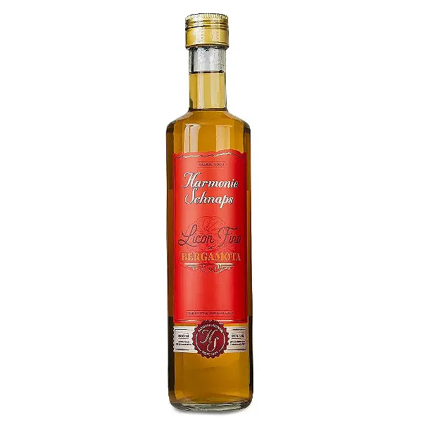 Licor Fino de Bergamota, 500ml - Harmonie Schnaps