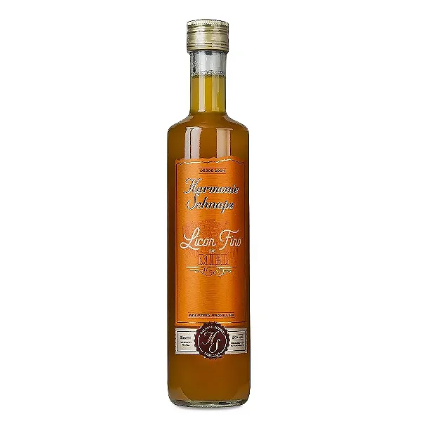 Licor Fino de Mel, 500ml - Harmonie Schnaps