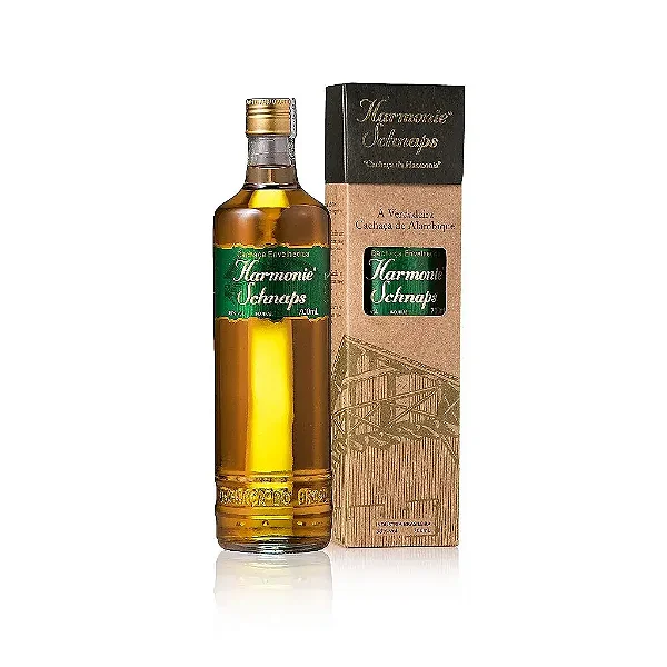 Cachaça Envelhecida em Barril de Bálsamo, 700ml - Harmonie Schnaps