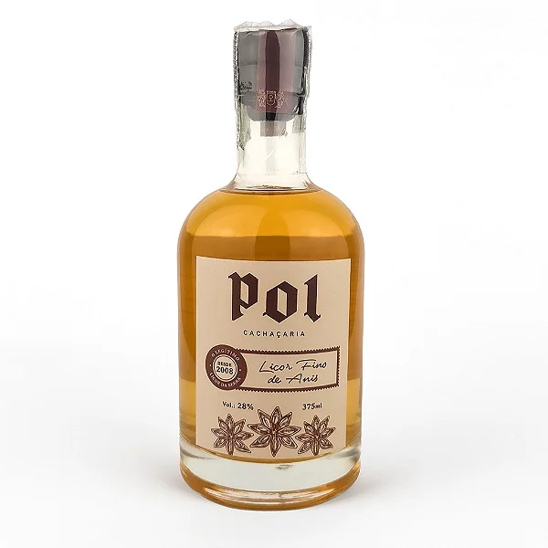 Licor Creme de Anis, 375ml - Cachaçaria Pol
