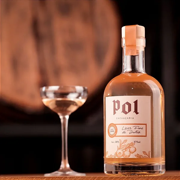 Licor Creme de Butiá, 375ml - Cachaçaria Pol
