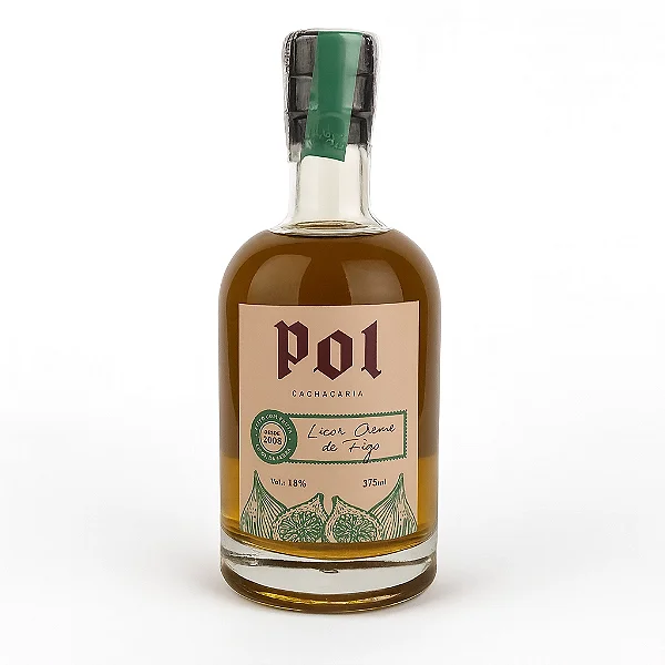 Licor Creme de Figo, 375ml - Cachaçaria Pol