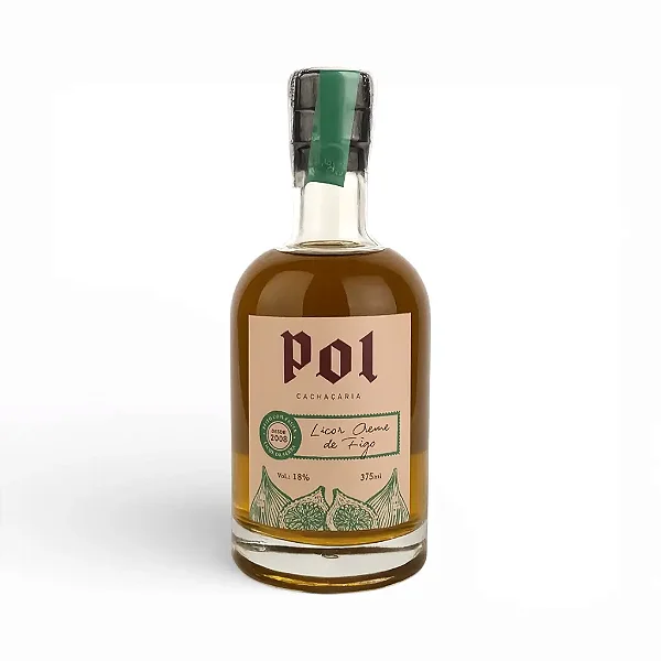 Licor Creme de Figo, 375ml - Cachaçaria Pol