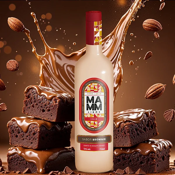 Licor Creme de Brownie 750ml - Mamm Likör
