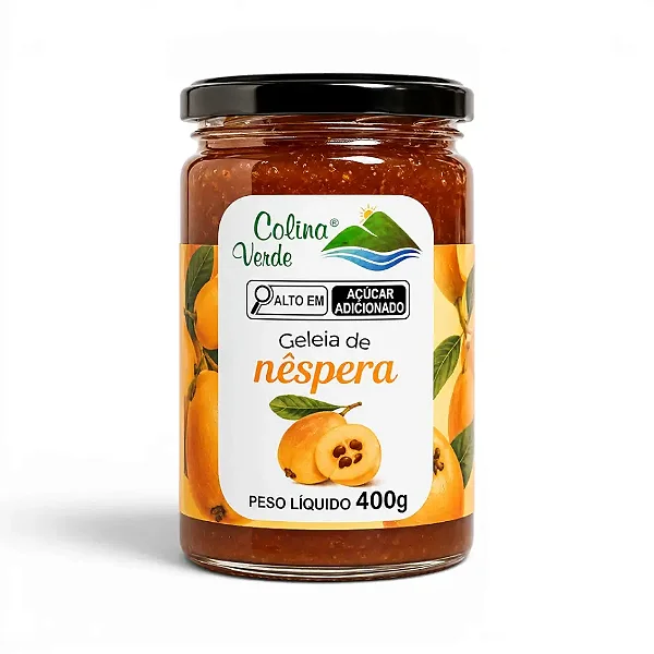 Geleia de Nêspera 400g - Colina Verde