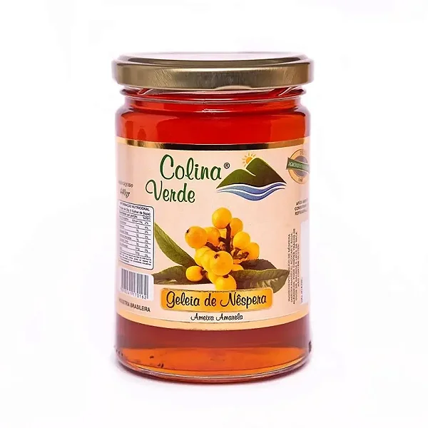 Geleia de Nêspera 400g - Colina Verde