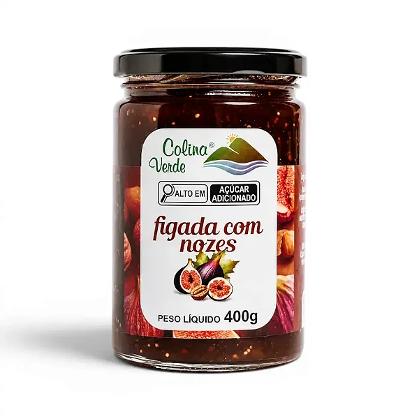 Figada com Nozes, 400g - Colina Verde