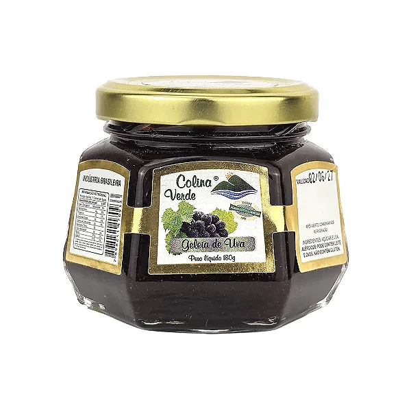 Geleia de Uva 180g - Colina Verde