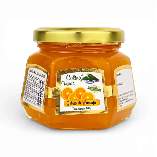 Geleia de Laranja, 180g - Colina Verde