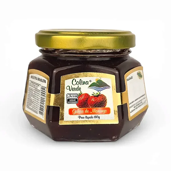 Geleia de Morango, 180g - Colina Verde