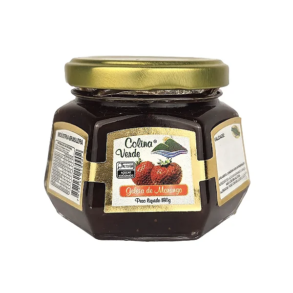 Geleia de Morango 180g - Colina Verde
