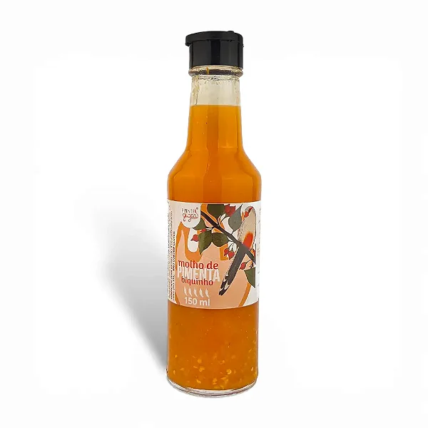 Molho de Pimenta Biquinho 150ml - Sabor da Colonia
