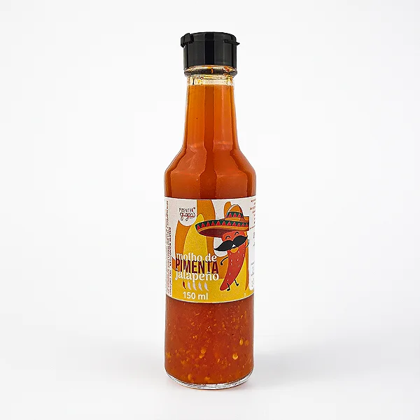 Molho de Pimenta Jalapeño 150ml - Sabor da Colonia