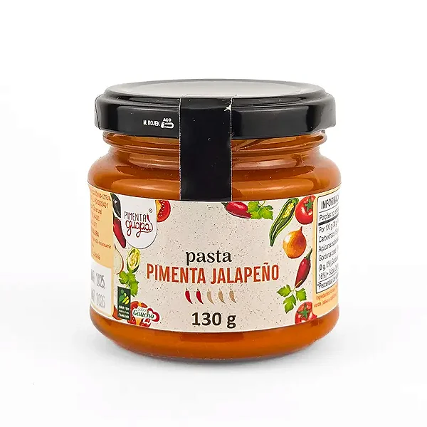 Pasta de Pimenta Jalapeño 130g - Sabor da Colonia