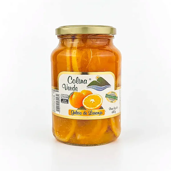 Laranja em Calda 600g - Colina Verde