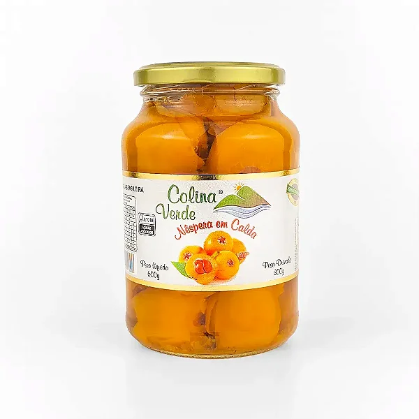 Nêspera em Calda 600g - Colina Verde