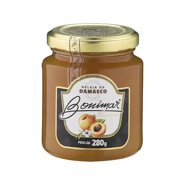 Geleia de Damasco, 280g - Bonimar