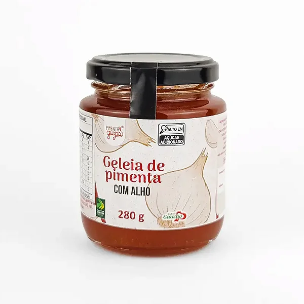 Geleia de Alho com Pimenta, 280g - Sabor da Colônia