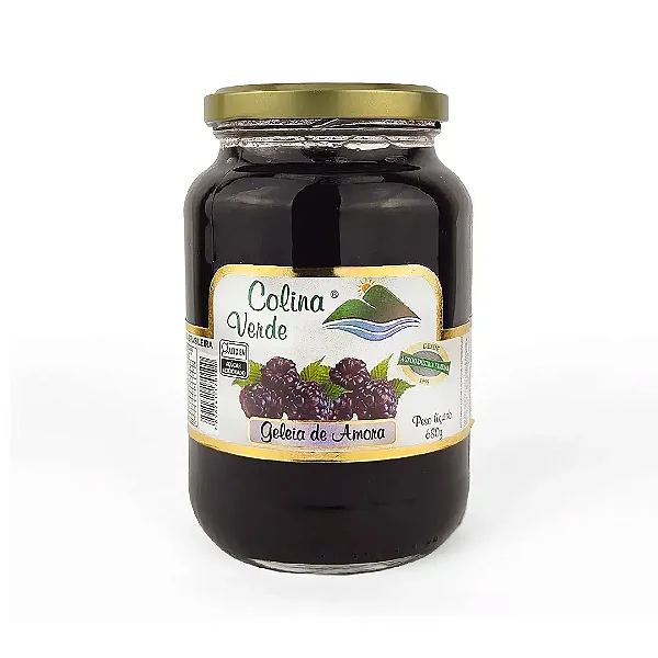 Geleia de Amora, 680g - Colina Verde