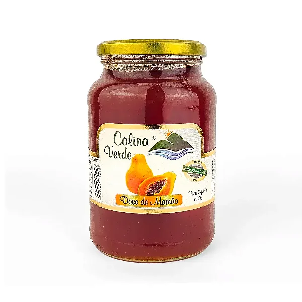 Doce de Mamão, 680g - Colina Verde