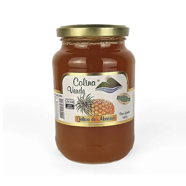 Geleia de Abacaxi, 680g - Colina Verde