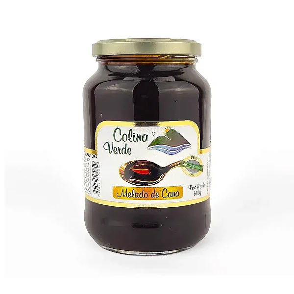 Melado de Cana de Açúcar Líquido, 680g - Colina Verde