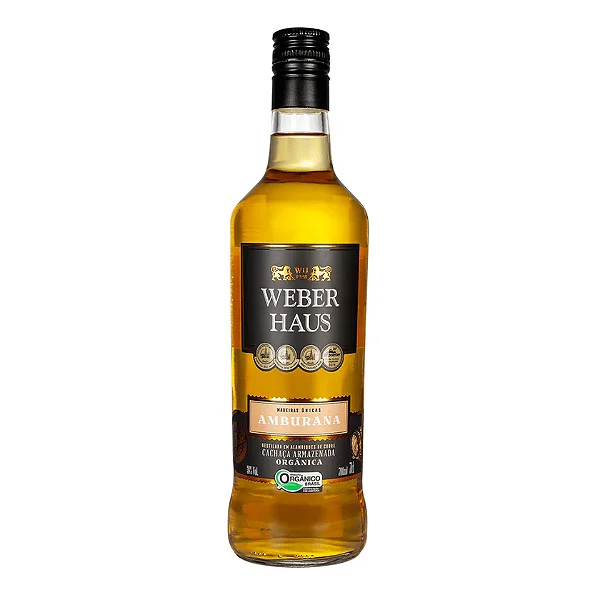 Cachaça Envelhecida em Barril de Amburana, 700ml - Weber Haus
