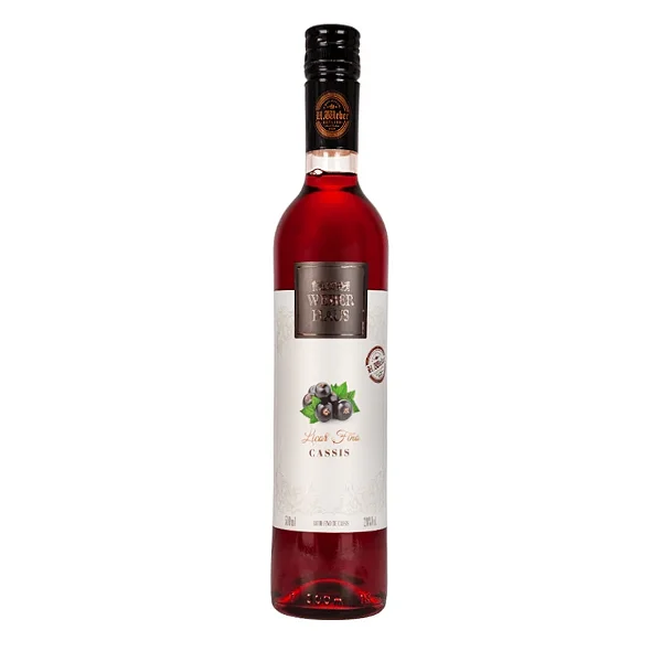 Licor Fino de Cassis, 500ml - Weber Haus