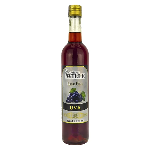 Licor de Uva, 500ml - Cachaçaria Wille