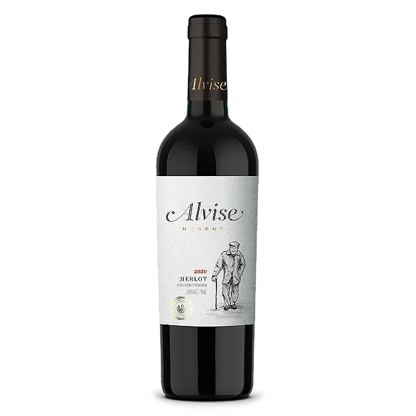 Vinho Tinto Alvise Merlot, 750ml - Mioranza