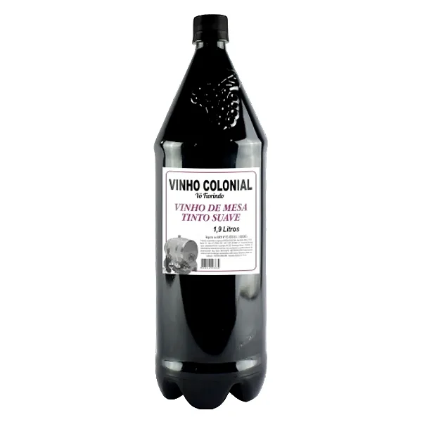 Vinho Colonial Tinto Suave, 1,9L - Vô Fiorindo
