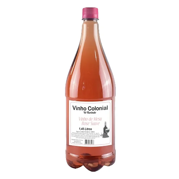 Vinho Colonial Rosé Suave, 1,45L - Vô Fiorindo
