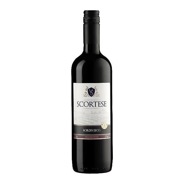Vinho de Mesa Bordô Seco, 750ml - Scortese